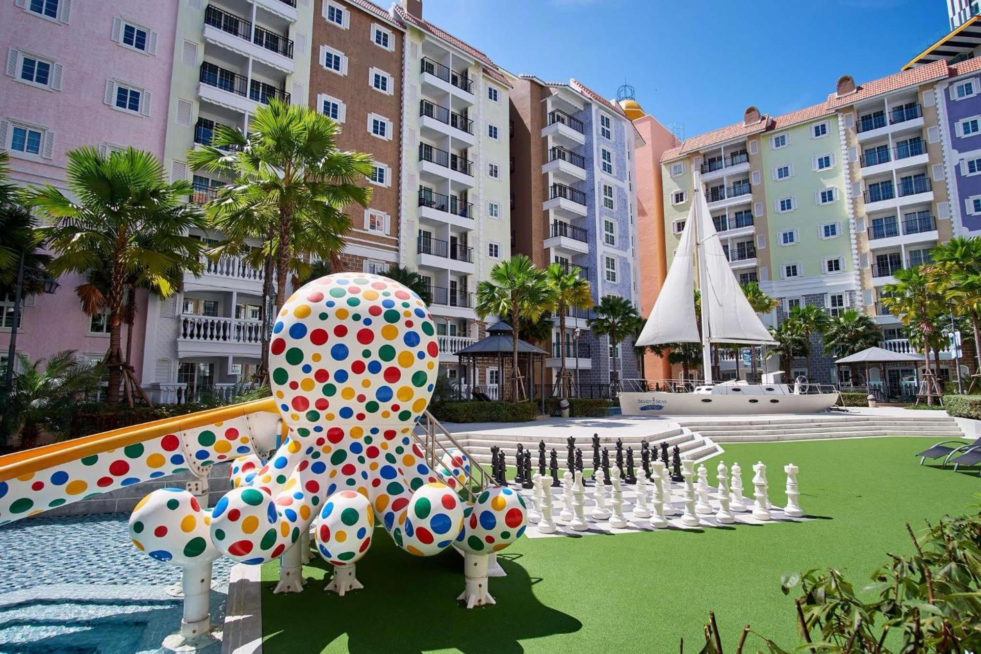 Hotel Seven Seas Cote De Azur Na Chom Thian Exteriér fotografie
