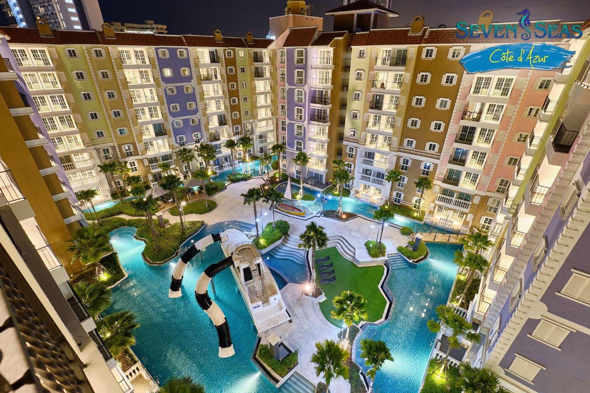 Hotel Seven Seas Cote De Azur Na Chom Thian Exteriér fotografie