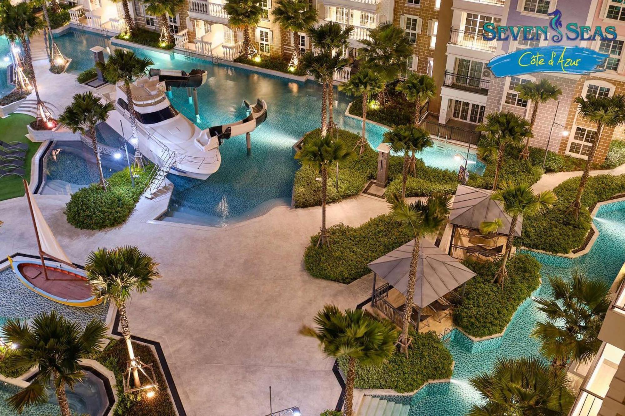 Hotel Seven Seas Cote De Azur Na Chom Thian Exteriér fotografie